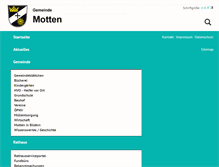 Tablet Screenshot of motten.de